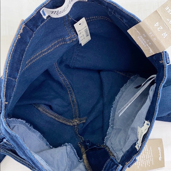 MADEWELL 10" High-Rise Skinny Jeans Hayes Wash - Picture 13 of 16